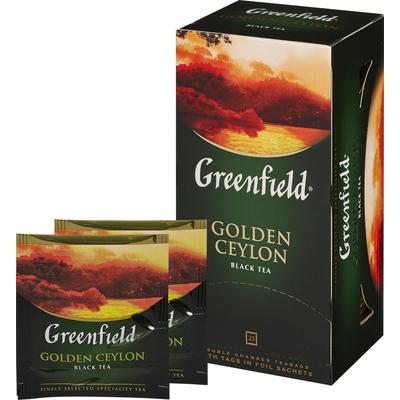 Чай Гринфилд Голден Цейлон 25 пакет