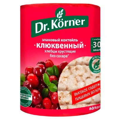 Хлебцы Doctor Kerner клюквенный  100г