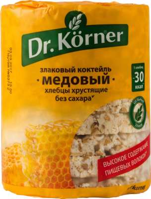 Хлебцы Doctor Kerner медовый  100г
