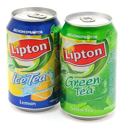 Липтон чай 0,33л ж/б (1х12) 