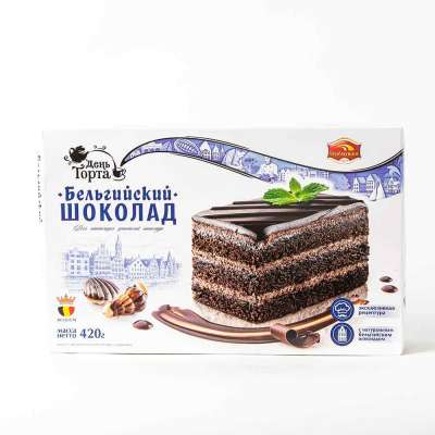 Торт Белгийский шоколад 420г