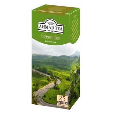 Чай Ахмад Зелёный 25 пакет